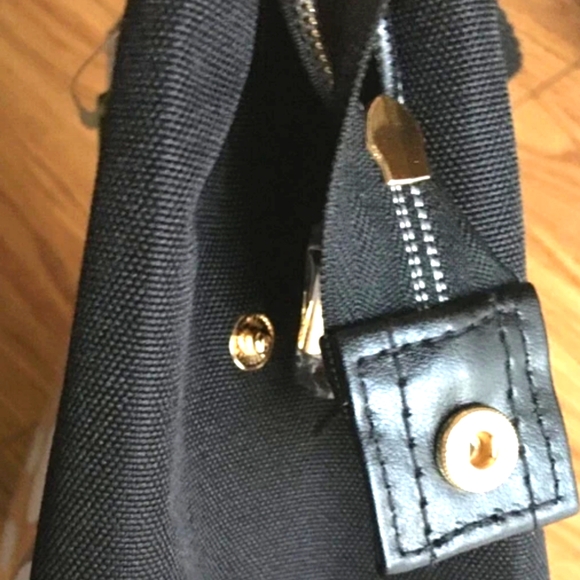 Kate Spade New York CLEAR-COATED Pink White Jumbo Dot Insulated Lunch Tote Bag - Picture 9 of 11